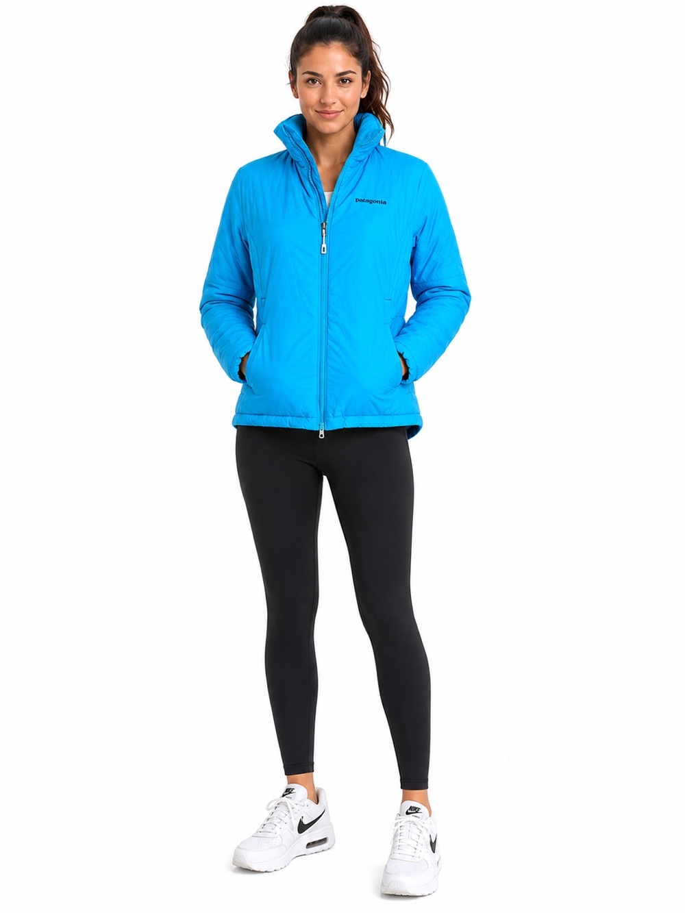 Patagonia Women’s Micro Puff PrimaLoft Insulated Jacket Turquoise S